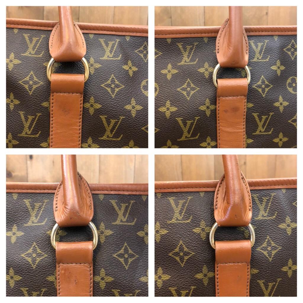 Black 1980s LOUIS VUITTON Monogram Canvas Sac Weekend PM Tote