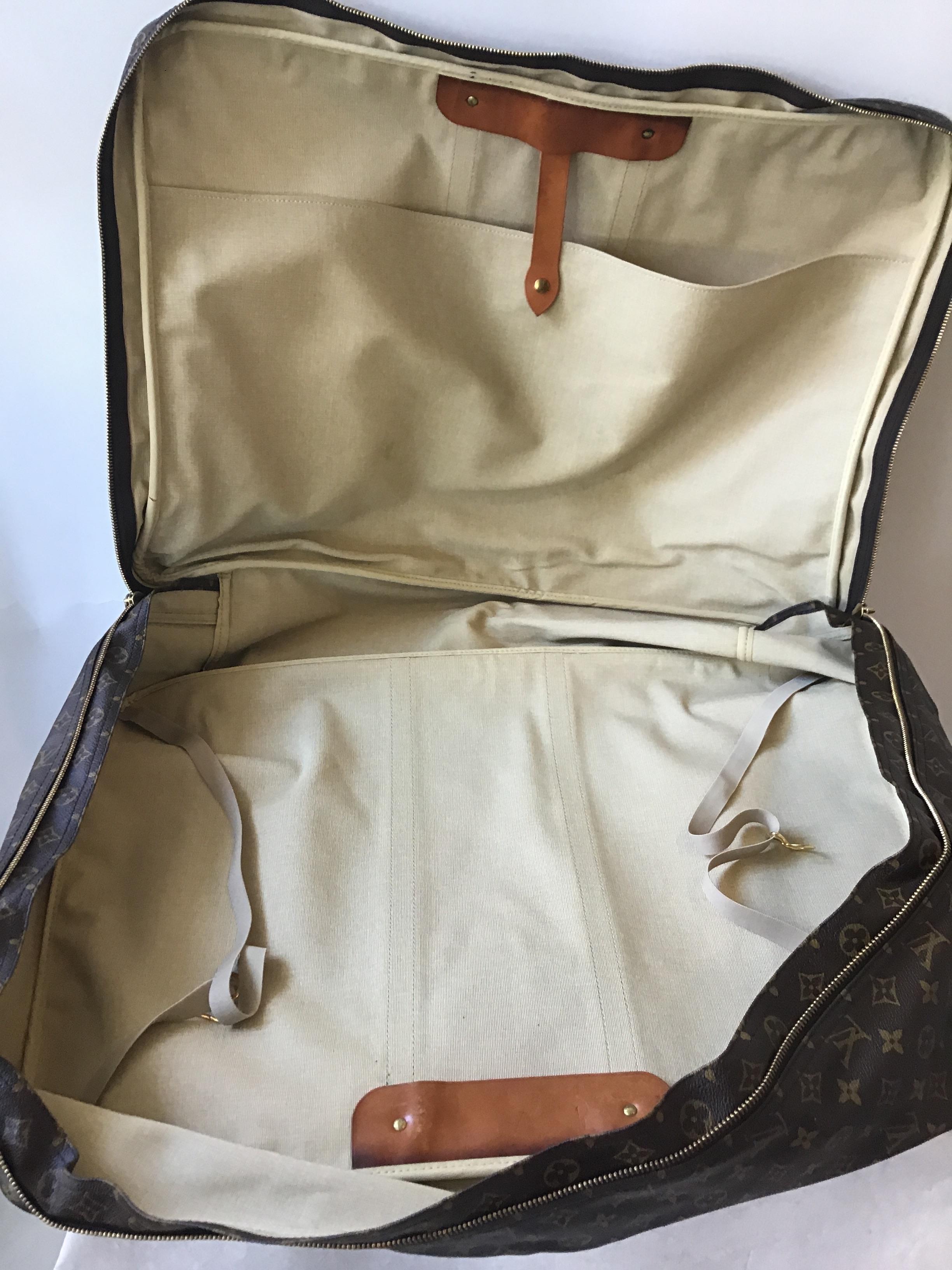 1980s Louis Vuitton Soft Suitcase 5