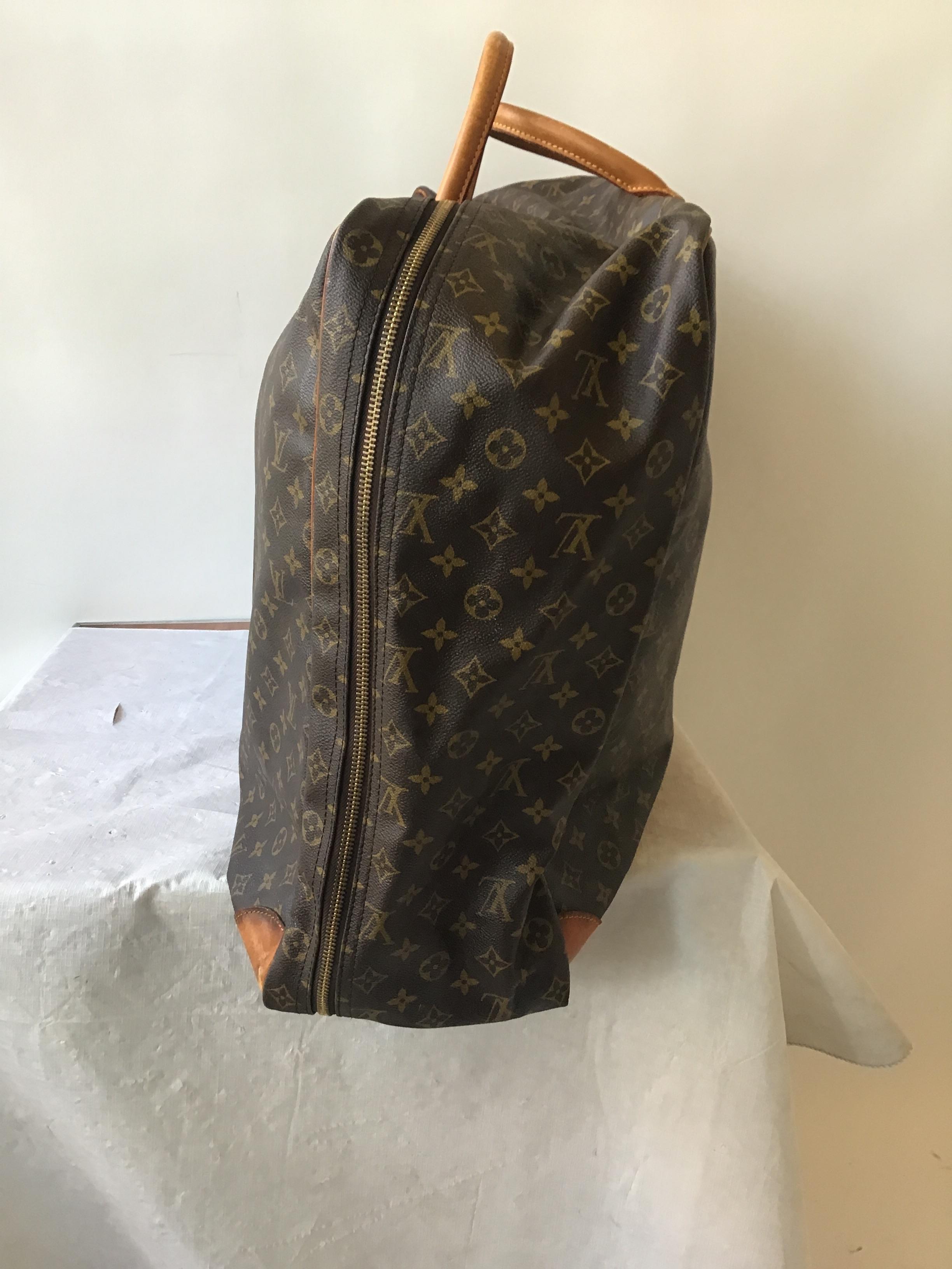 Fabric 1980s Louis Vuitton Soft Suitcase