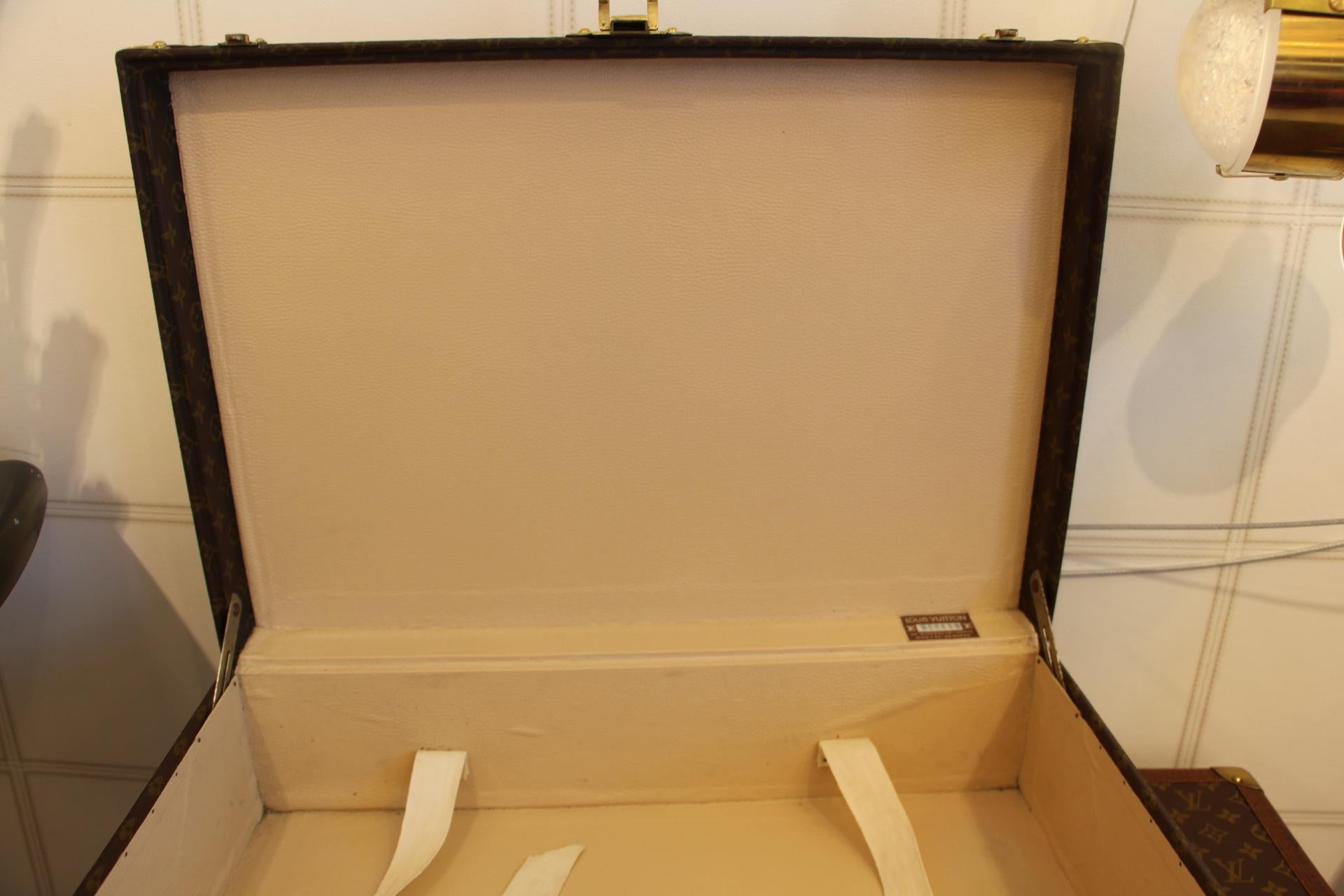 1980s Louis Vuitton Suitcase 60 cm,  Louis Vuitton Trunk 7