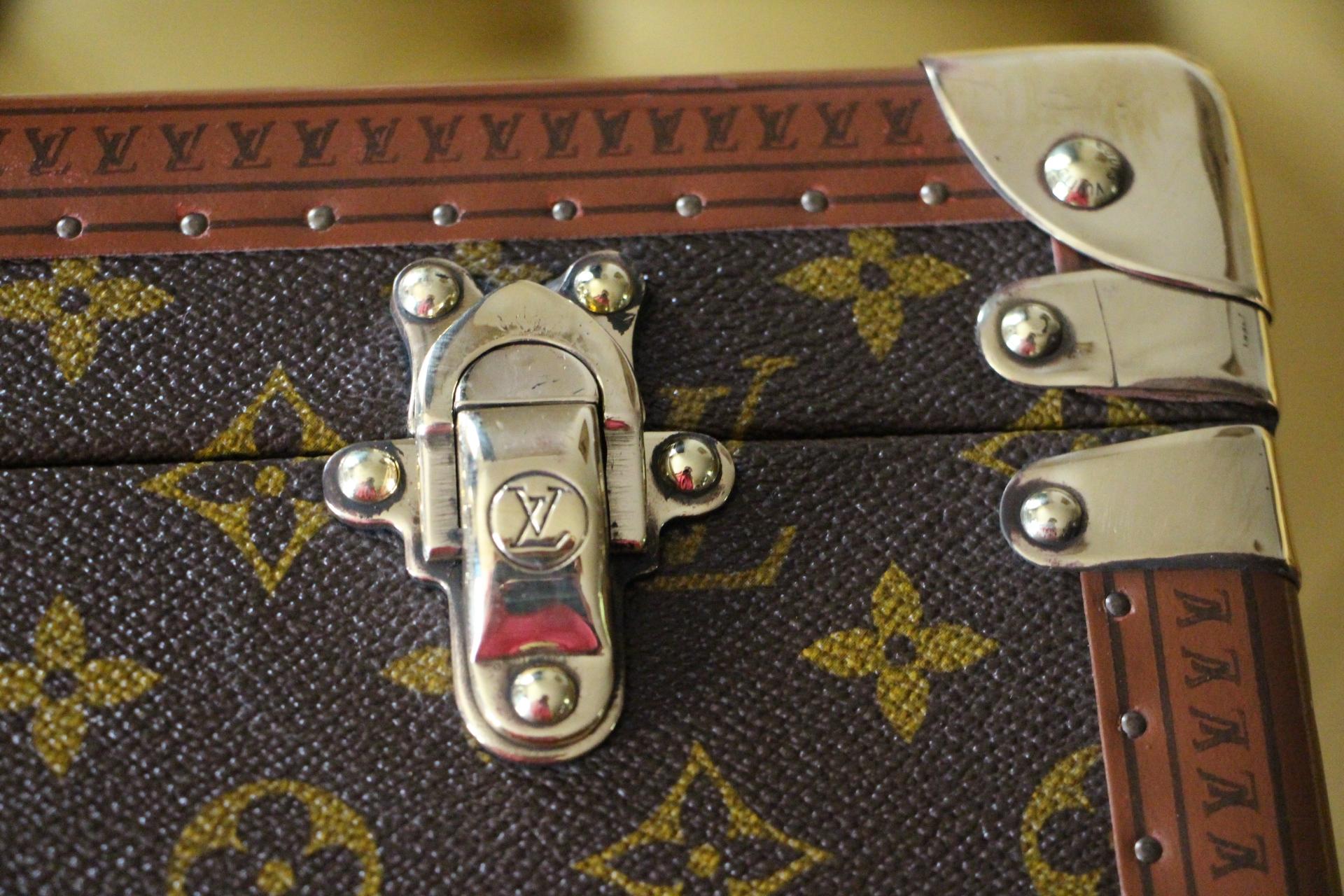 1980er Louis Vuitton Koffer 60 cm,  Louis Vuitton-Koffer (Braun)