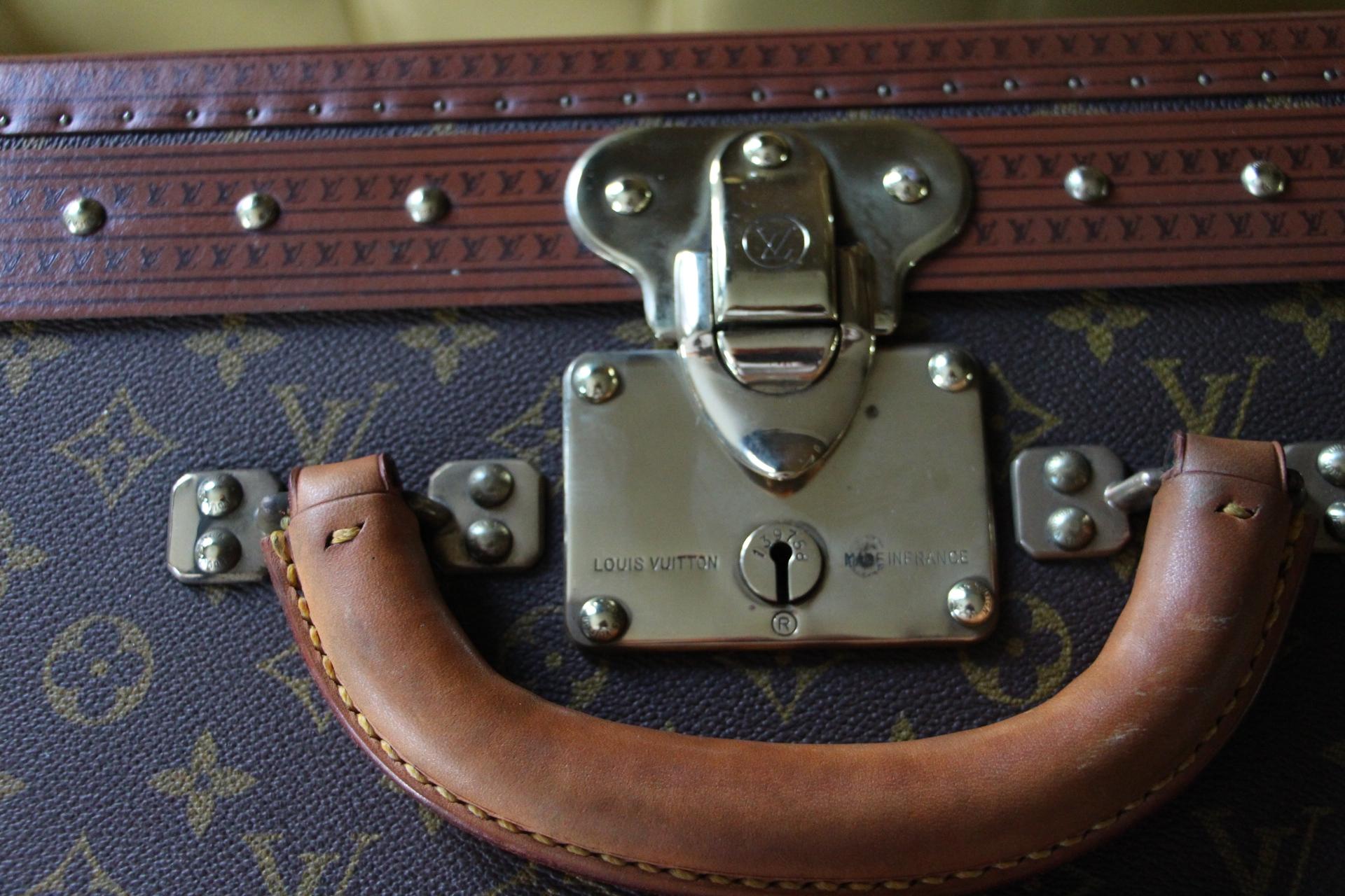 1980s Louis Vuitton Suitcase, Alzer 60 Louis Vuitton Suitcase 1