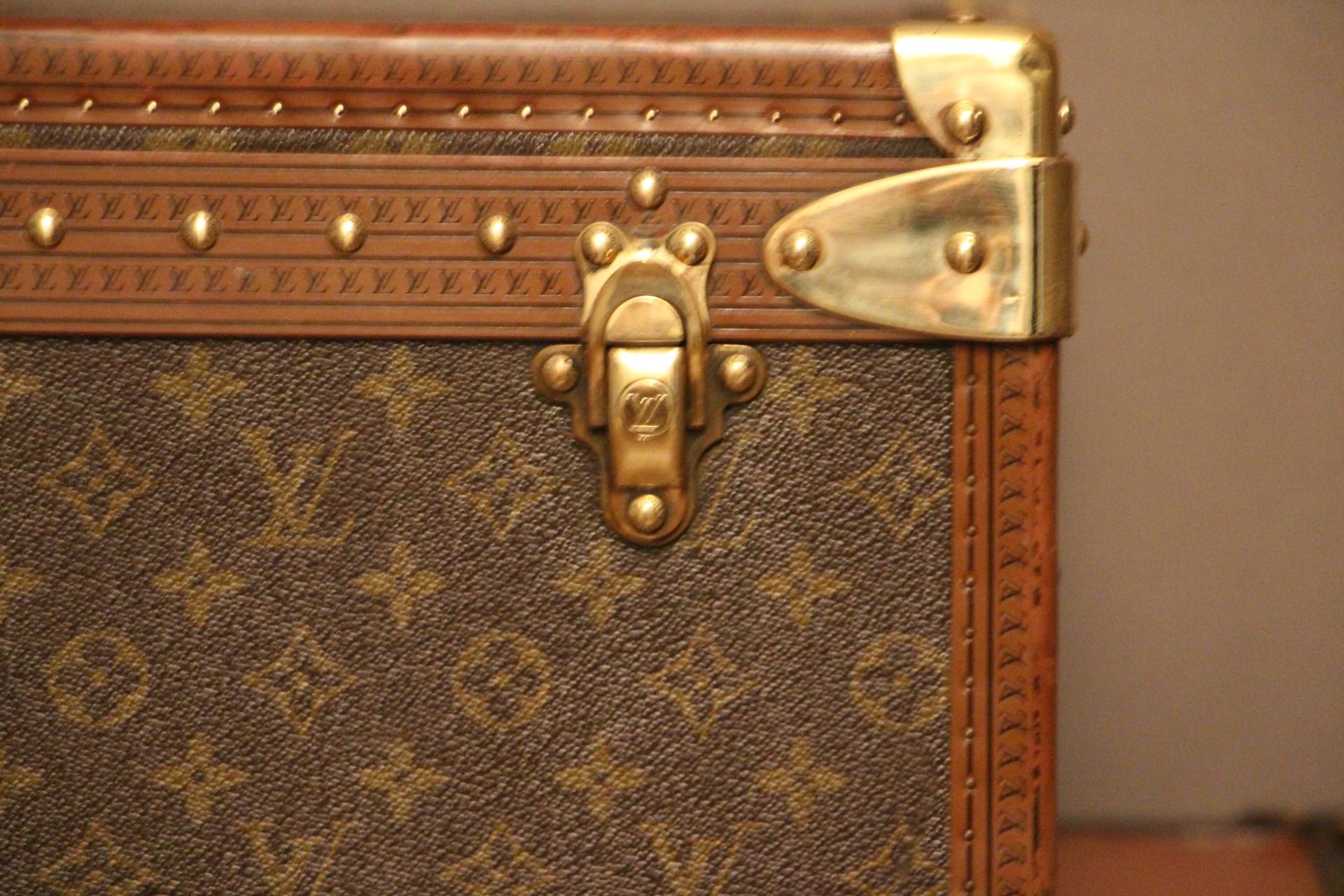 Late 20th Century 1980s Louis Vuitton Suitcase, Alzer 70 Louis Vuitton Suitcase