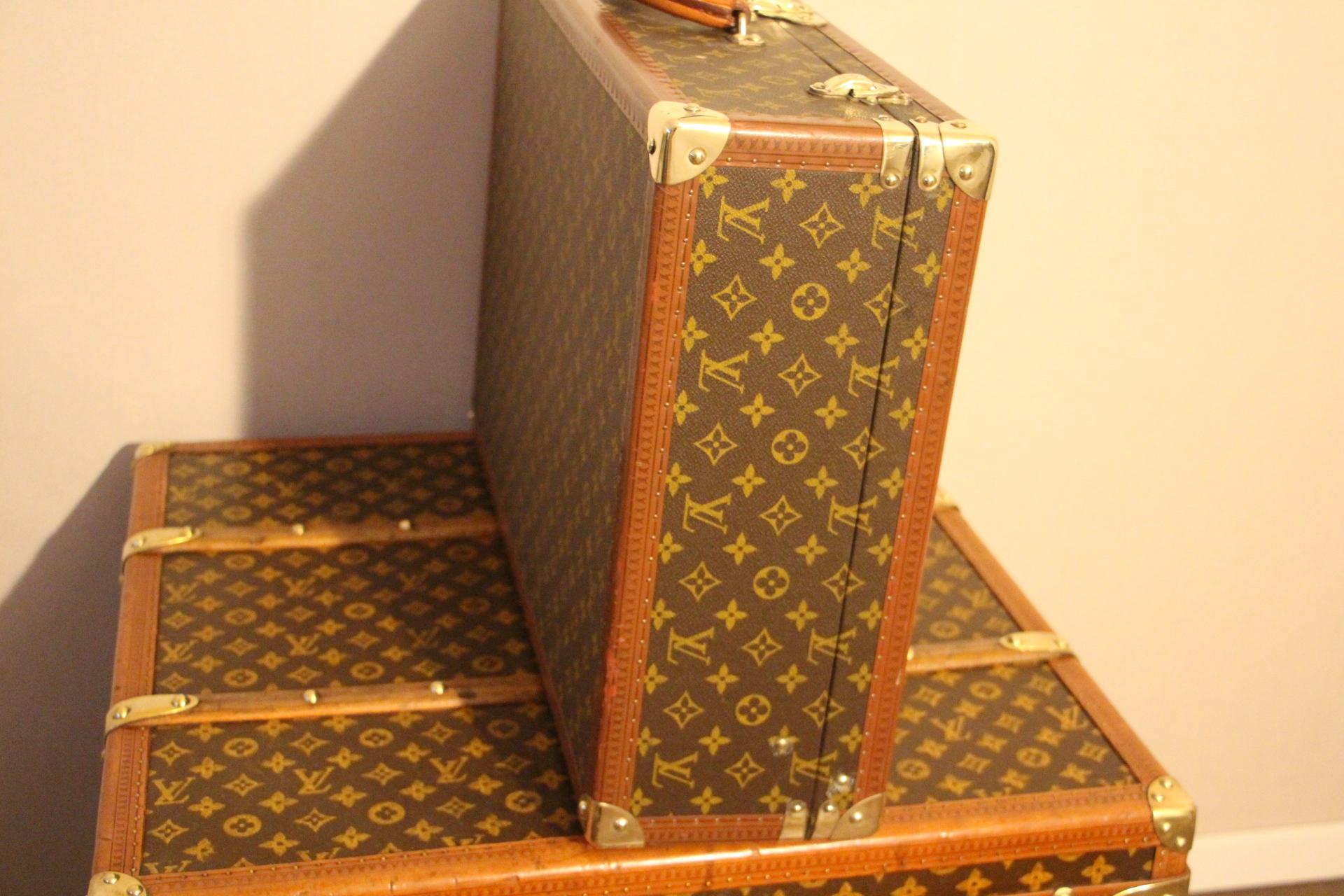 1980s Louis Vuitton Suitcase in Monogram Canvas 3