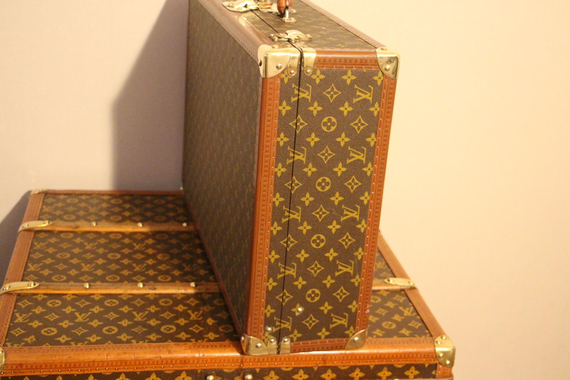 1980s Louis Vuitton Suitcase in Monogram Canvas 4