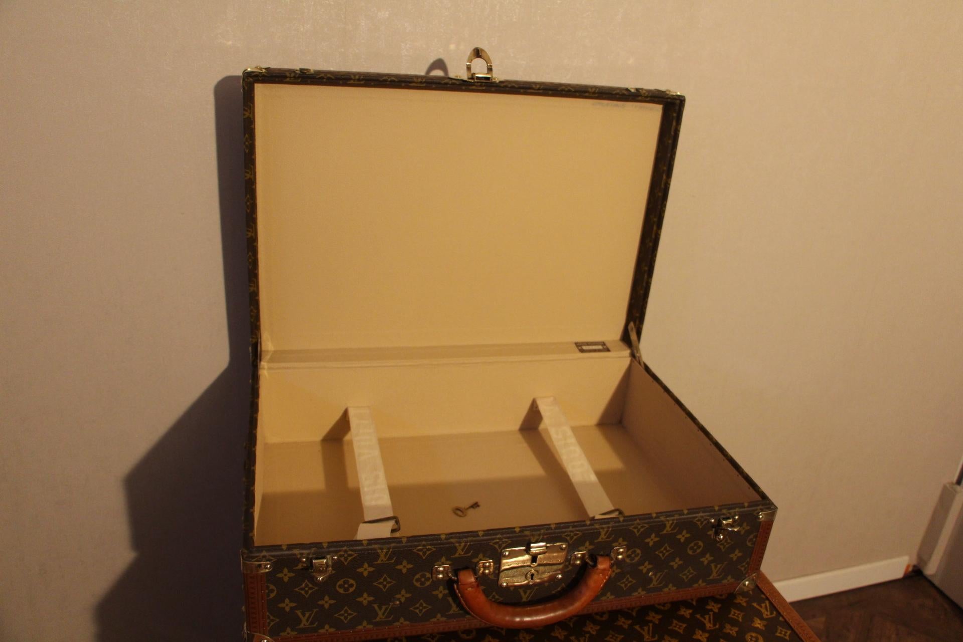 1980s Louis Vuitton Suitcase in Monogram Canvas 5