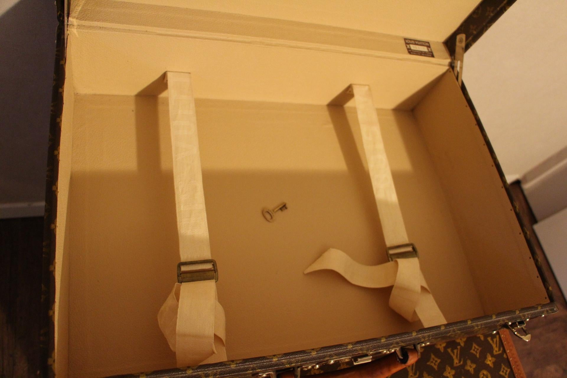 1980s Louis Vuitton Suitcase in Monogram Canvas 6