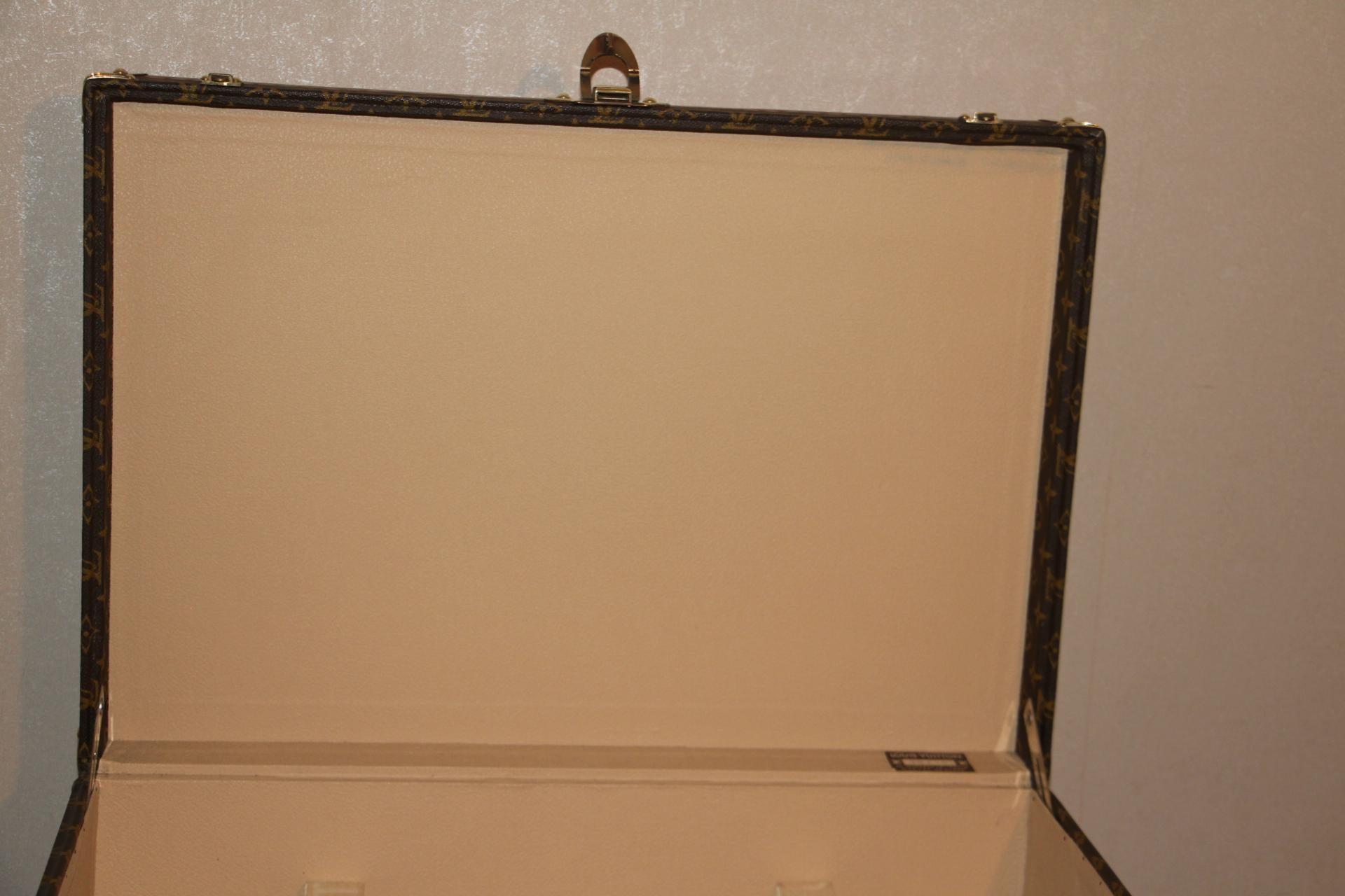 1980s Louis Vuitton Suitcase in Monogram Canvas 8