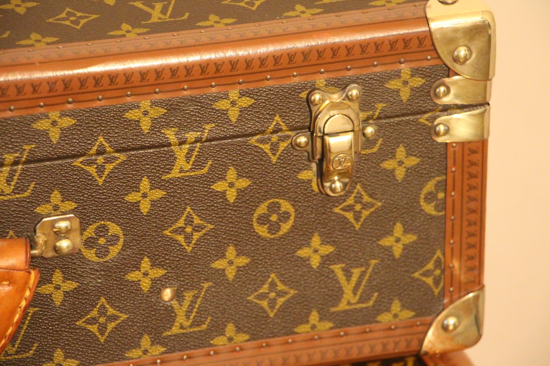 Late 20th Century 1980s Louis Vuitton Suitcase in Monogram Canvas