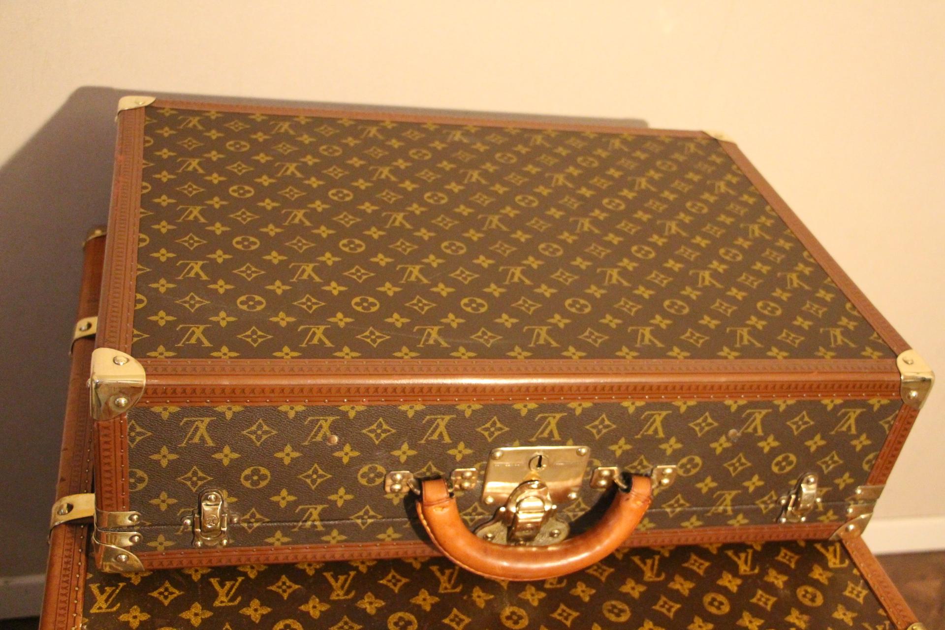1980s Louis Vuitton Suitcase in Monogram Canvas 2