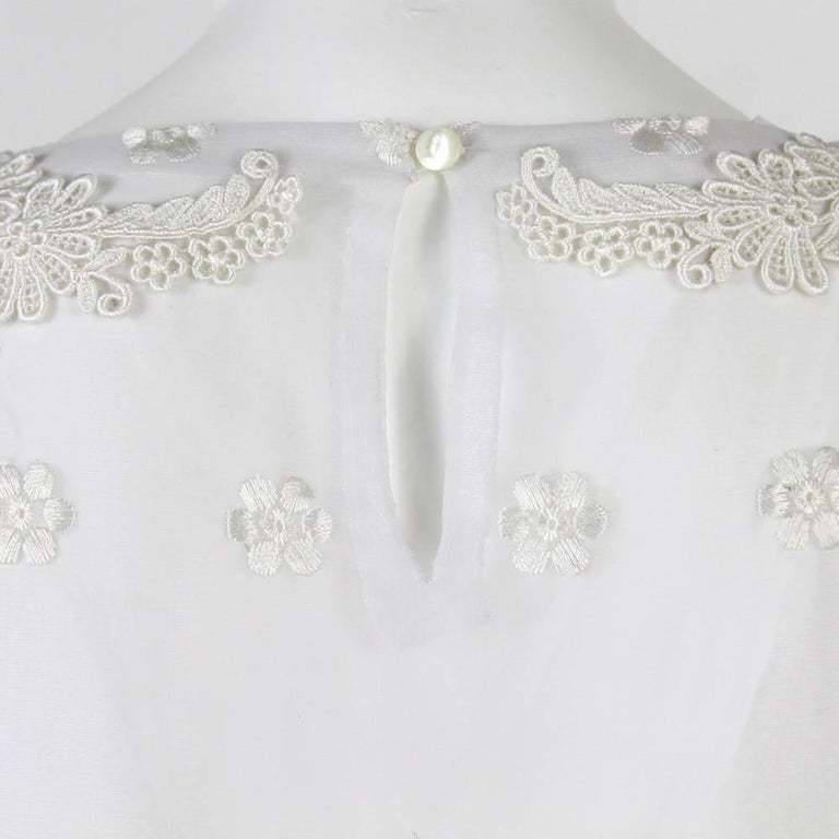 Women's 1980s Made in Italy Tailored Wedding Dress For Sale