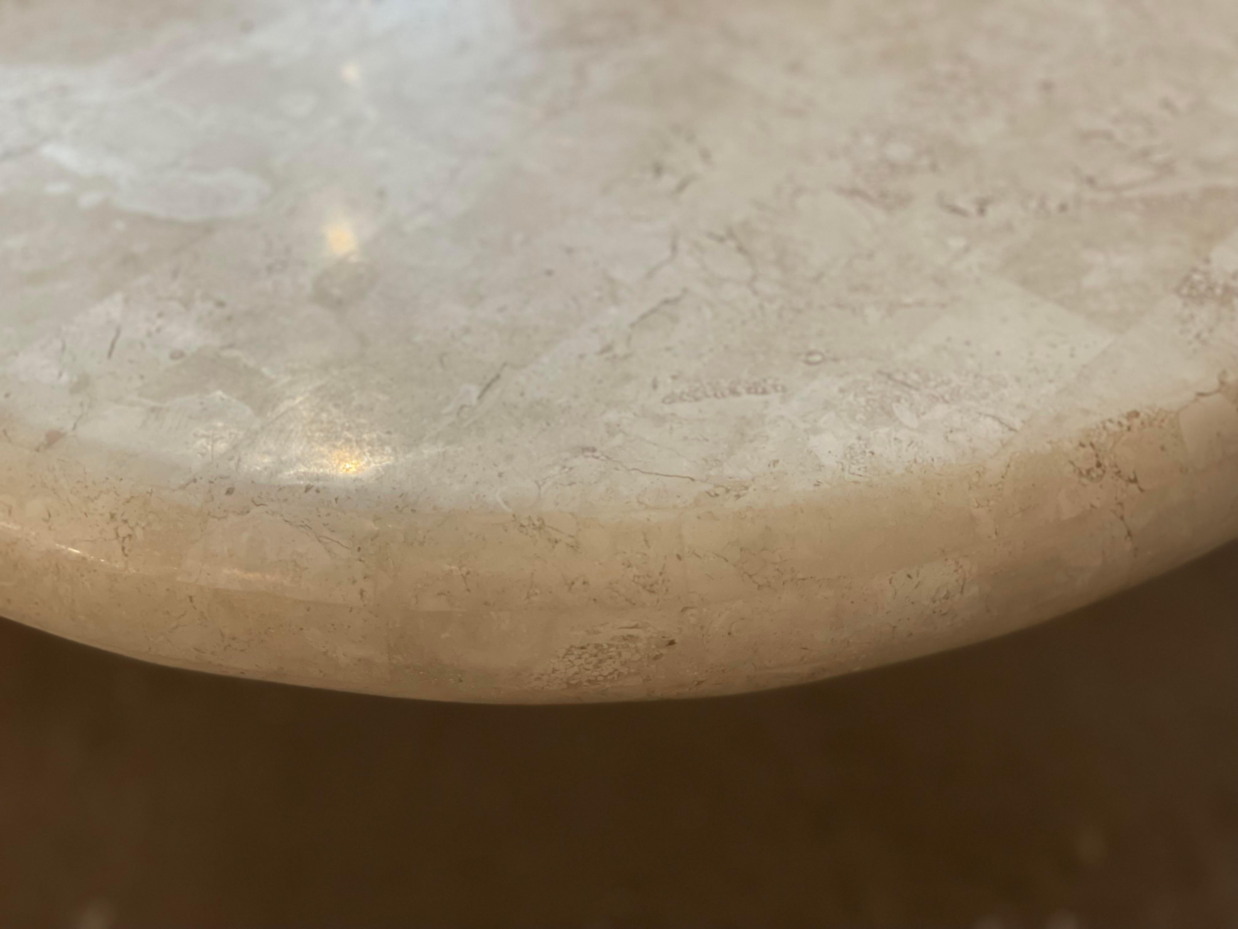 1980s Maitland-Smith Tessellated Stone Biomorphic Coffee Table 3