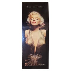 Art mural Monroe en acrylique Marilyn des années 1980