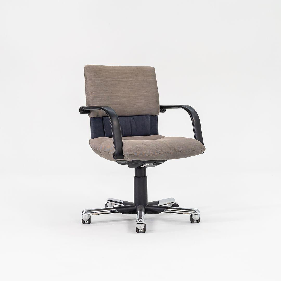 Modern 1980s Mario Bellini for Vitra Figura Office Desk Chair in Fabric 6x Available For Sale
