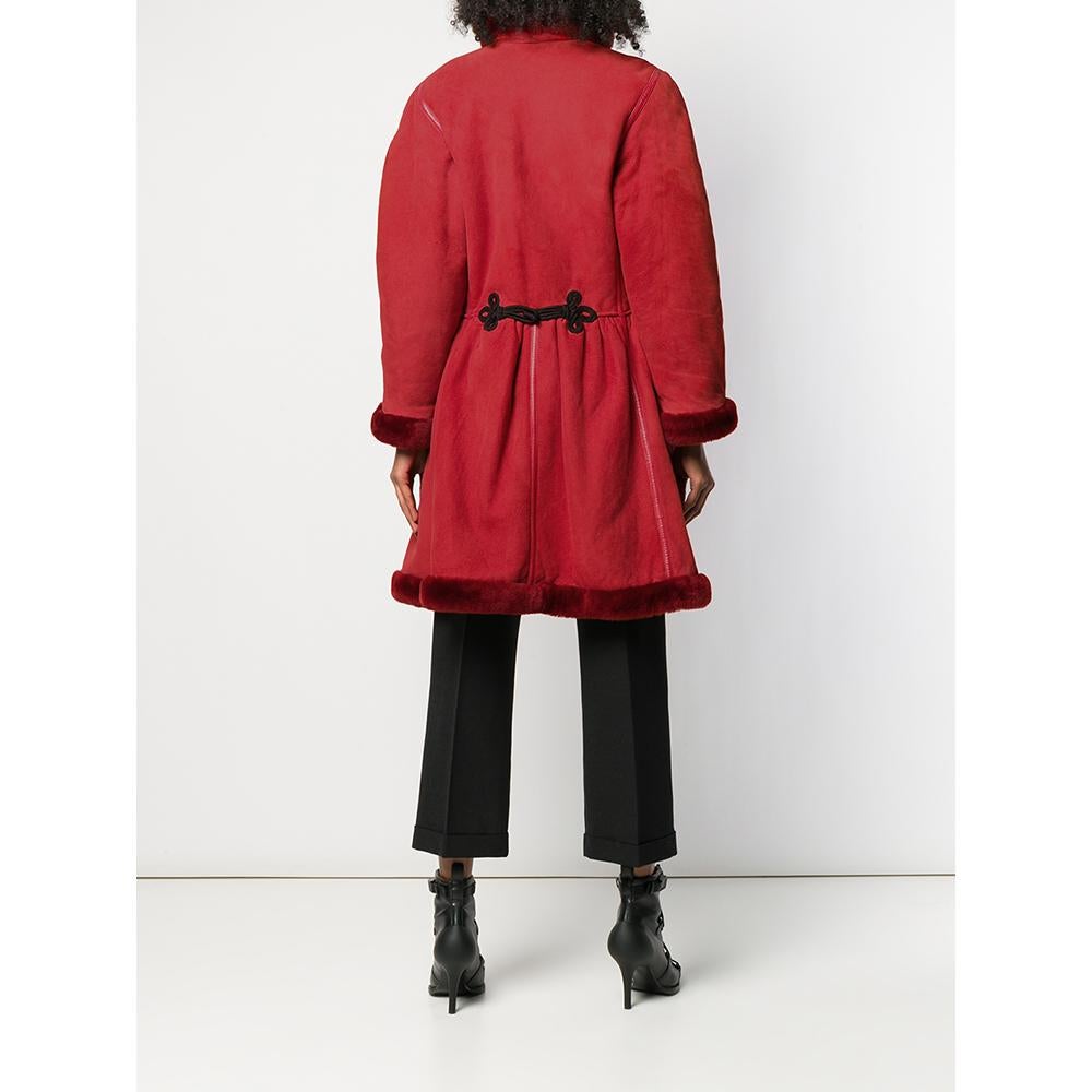 Mario Borsato Coat with Fur Details