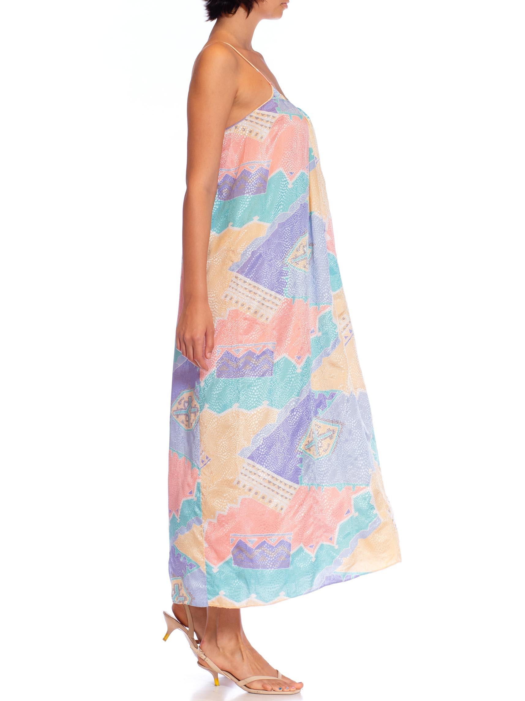 multicolor pastel dress