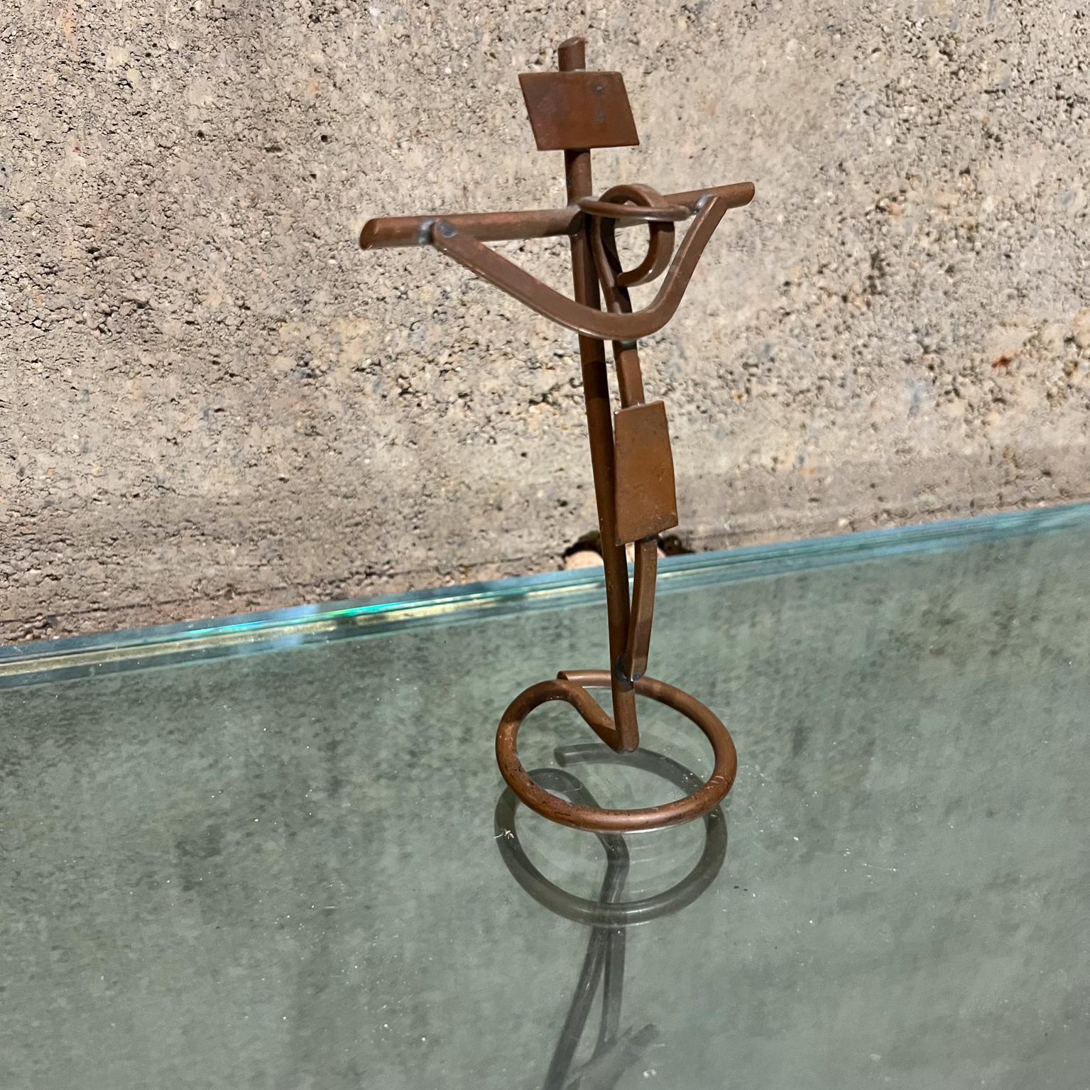  1980s Mathias Goeritz  Abstract Cross in Copper  For Sale 1