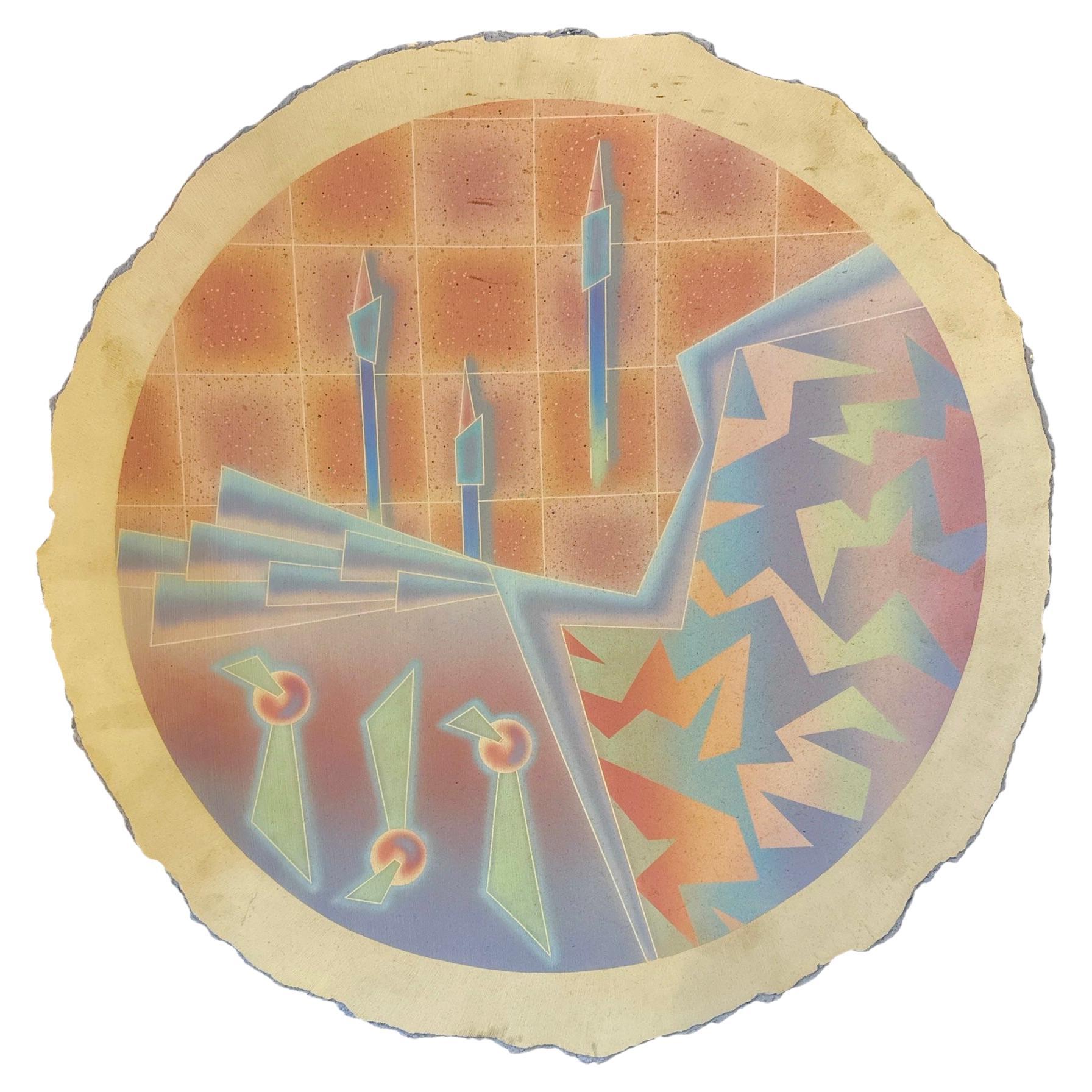 1980er Maureen Daniel Ellis Wandkunst