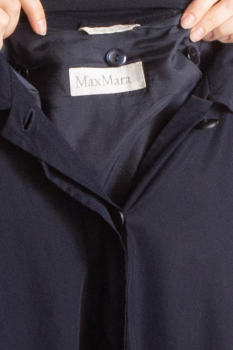 1980er Max Mara Übergroßer Trenchcoat Damen