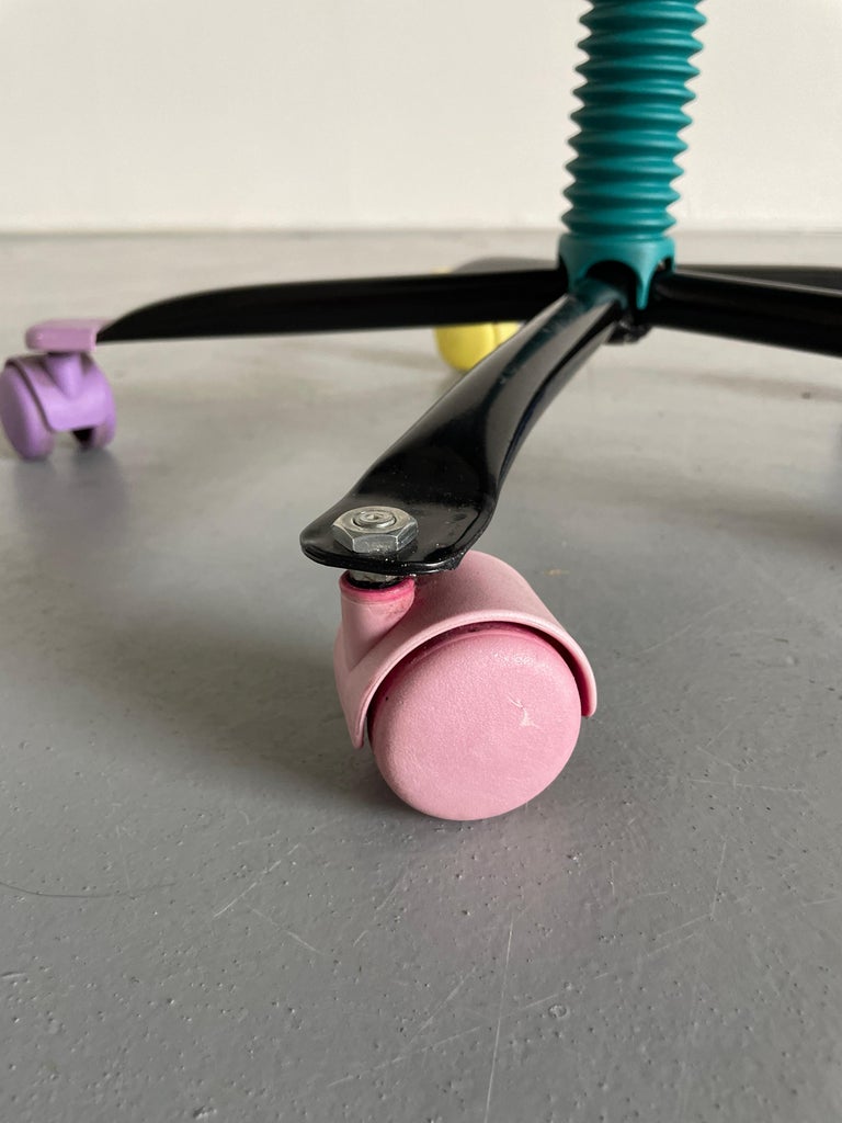 1980s Memphis Design Style Postmodern Colourful Adjustable