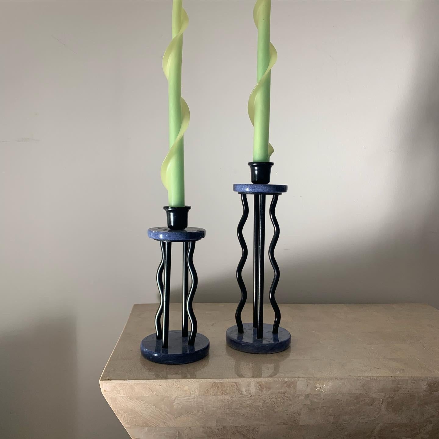 squiggle candle holder