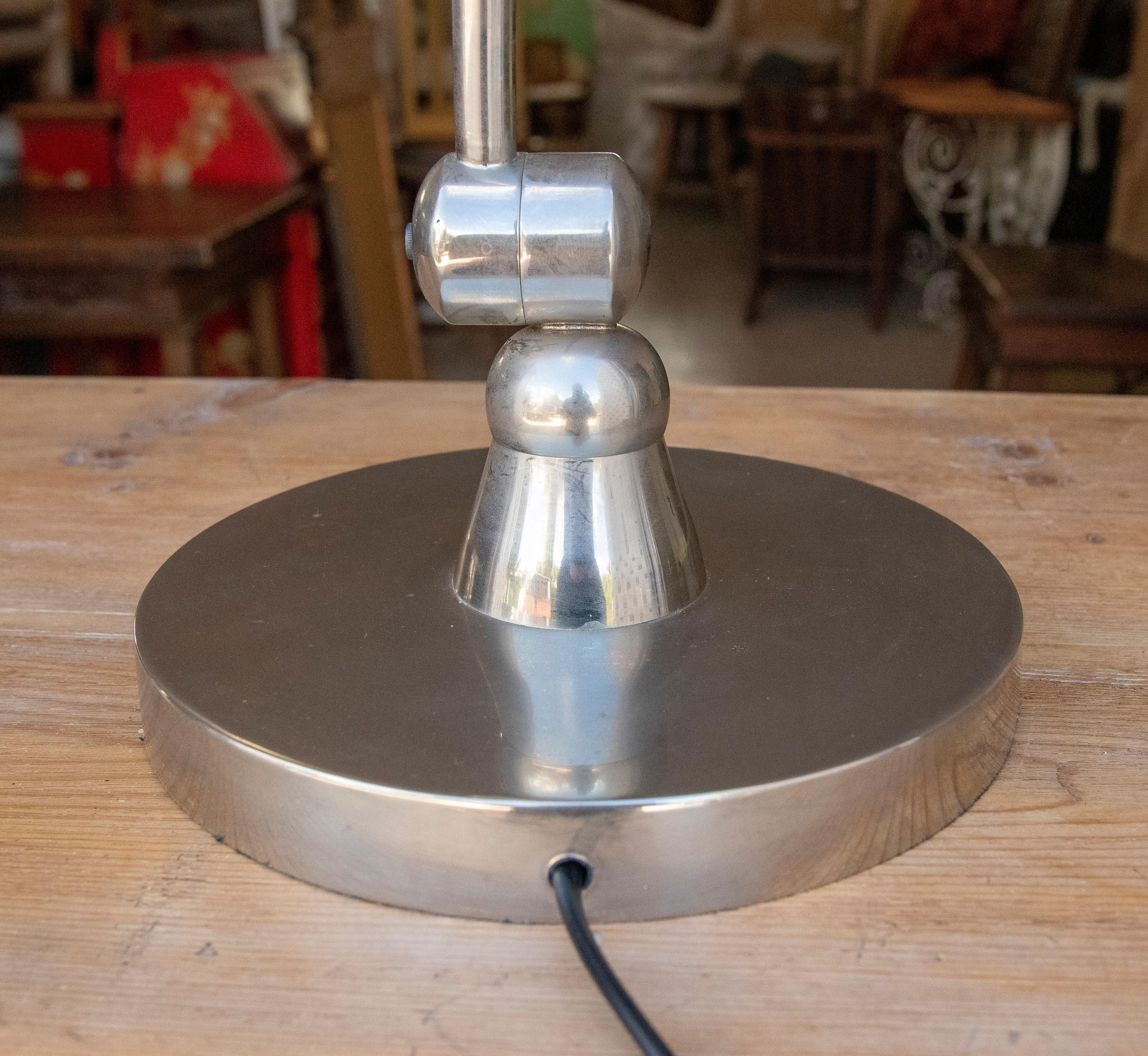 1980s Metal Table Lamp For Sale 5