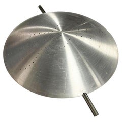 1980s "Metro 1800" Spun Aluminum Wall Sconce by Donovan Lighting, 2 Available