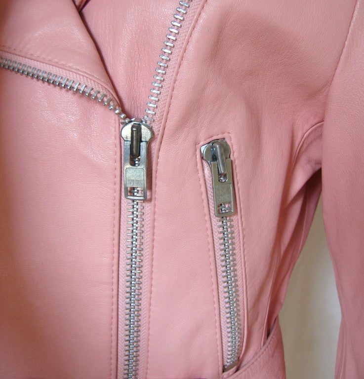 1980s Michael Hoban North Beach Leather Motorcycle Jacket 2