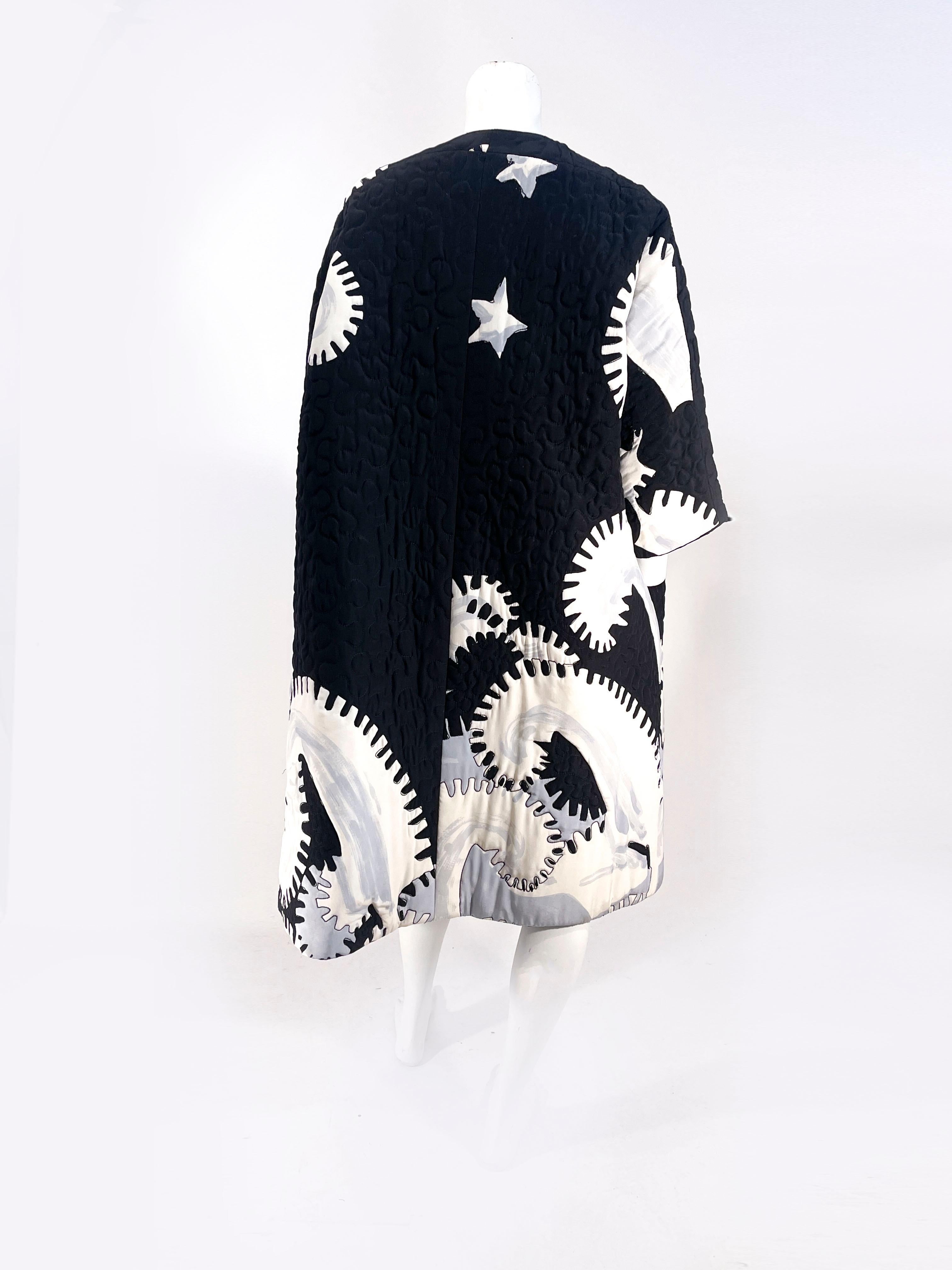 Women's 1980s Michaele Vollbracht Silk Dress and Coat Set For Sale