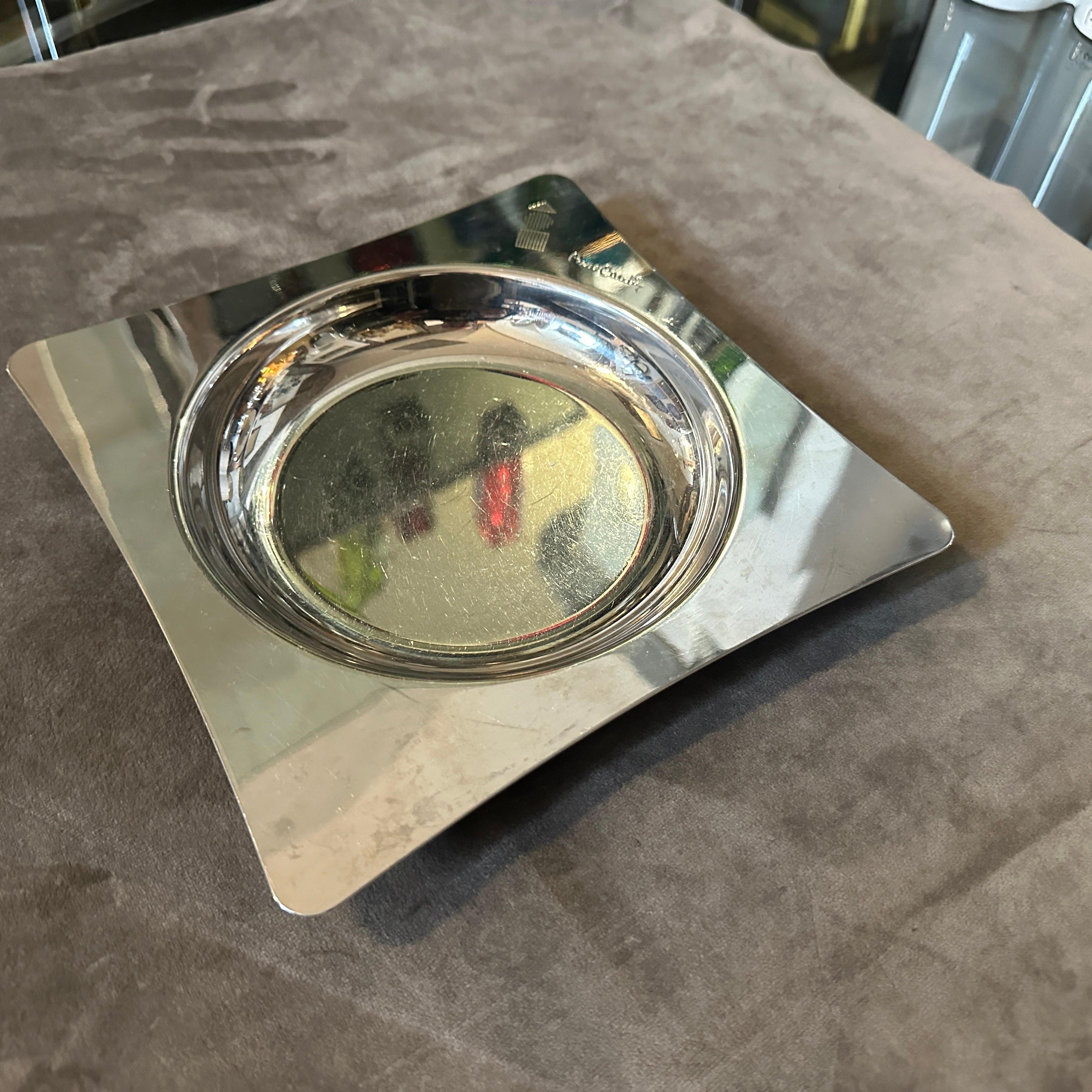 XX secolo Vide Pochette in argento placcata di Pierre Cardin degli anni '80, metà del secolo scorso in vendita