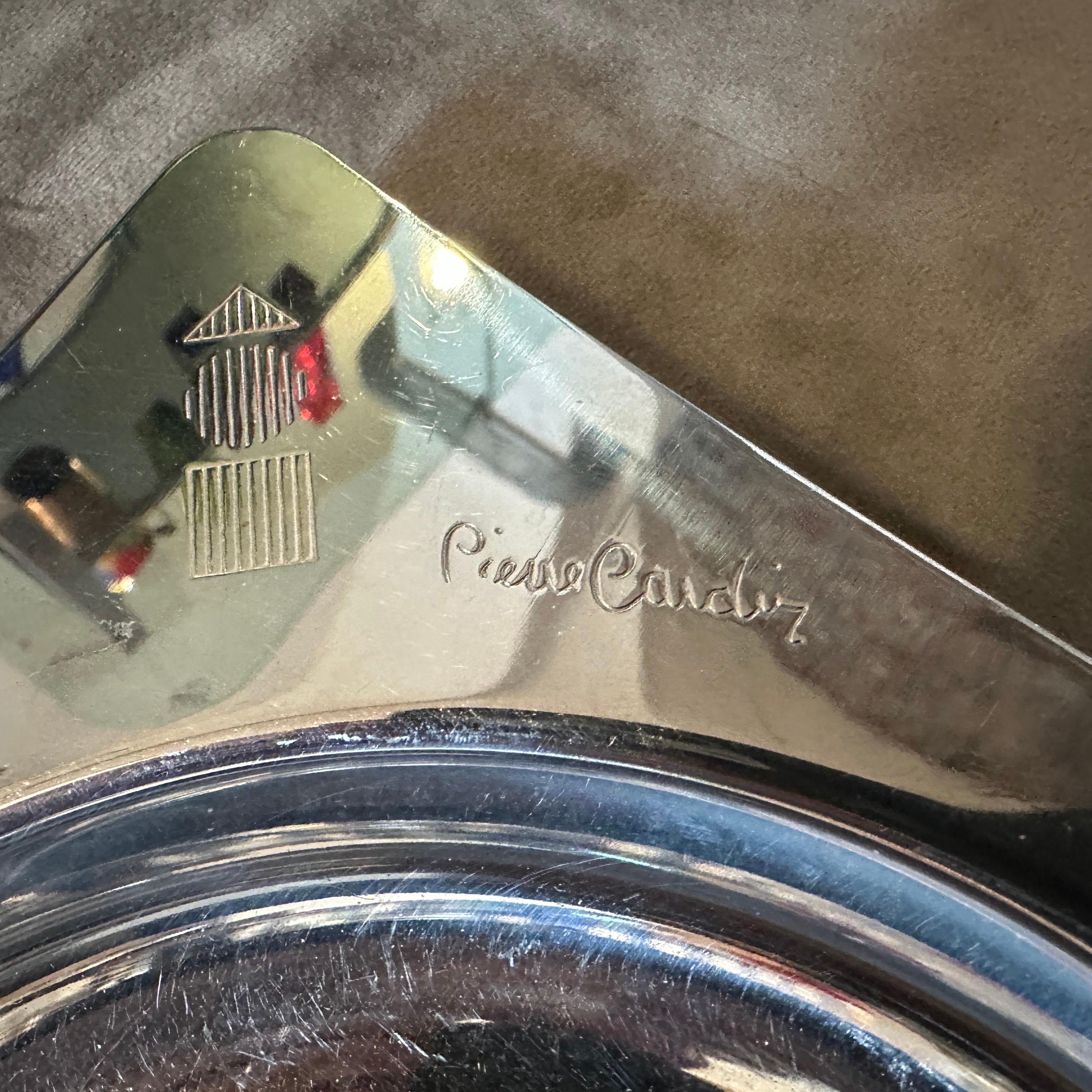 Vide Pochette in argento placcata di Pierre Cardin degli anni '80, metà del secolo scorso in vendita 1