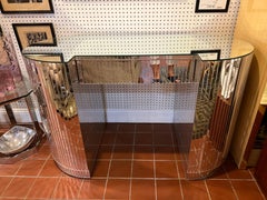 1980’s Mirrored Disco Ball Desk or Vanity