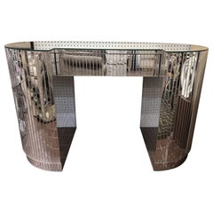 1980’s Mirrored Disco Ball Desk or Vanity