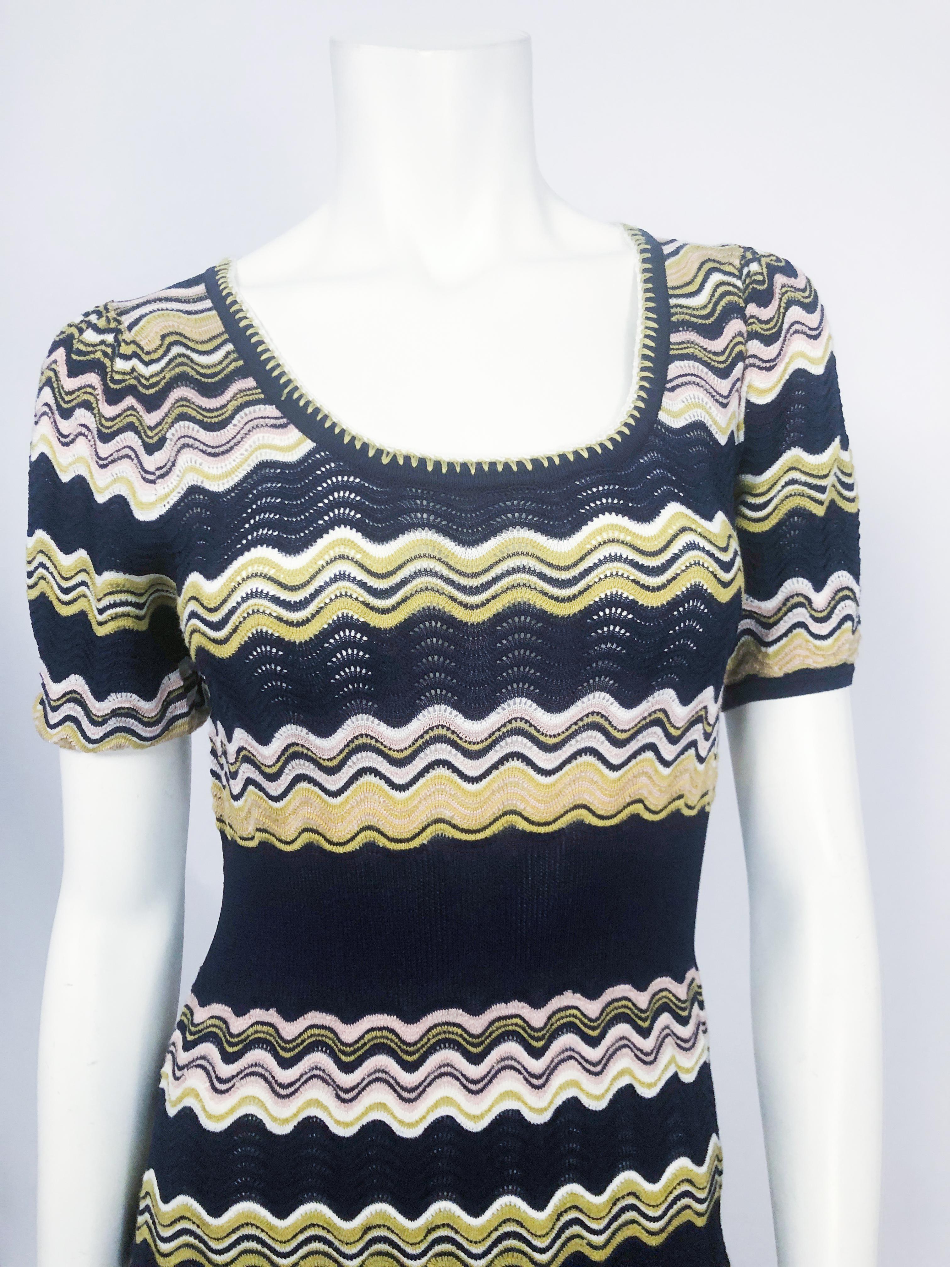 1980s Missoni Knit Dress In Good Condition In San Francisco, CA