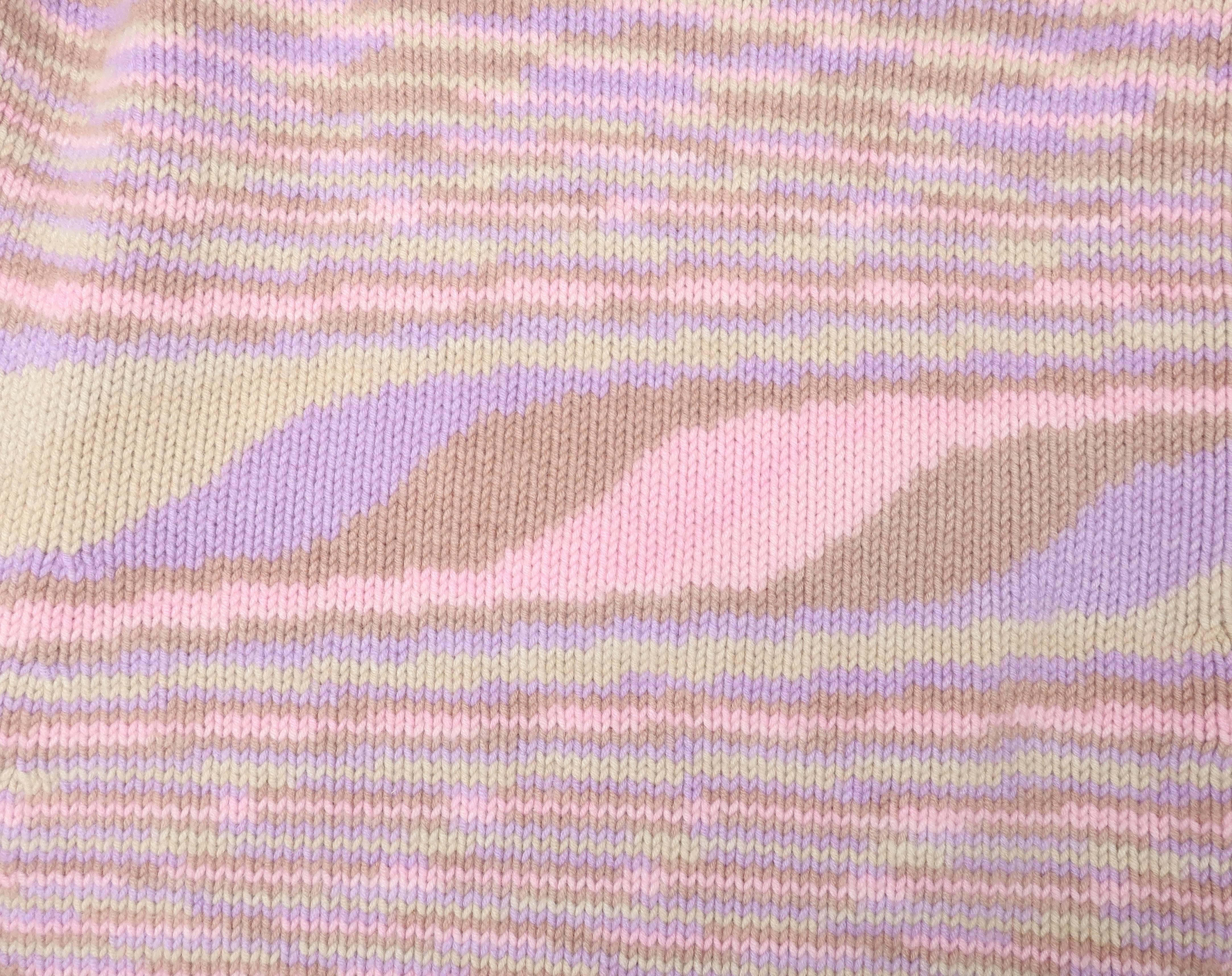 1980’s Missoni Pastel Cashmere Op Art Turtleneck Sweater 3