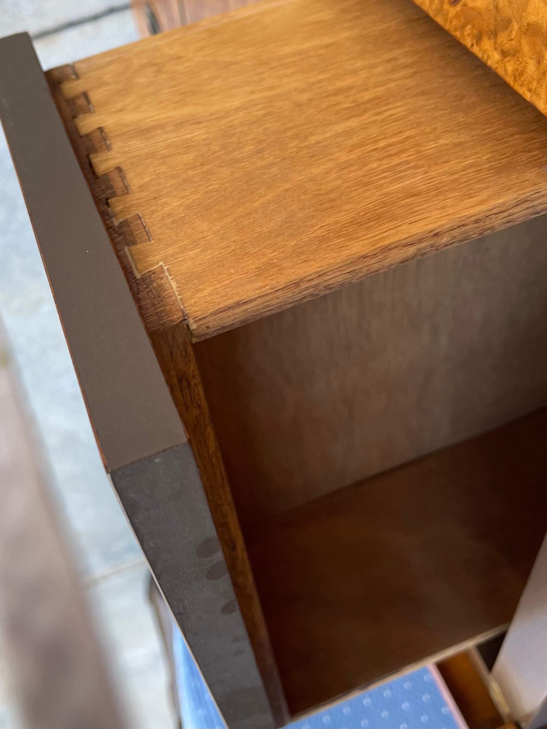 burl wood wardrobe