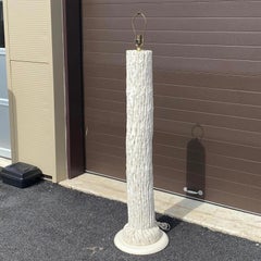 1980s Modern Saguaro Cactus Cast Plaster Floor Lamp