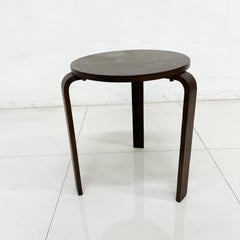 1980s Tripod Stool Iconic Design Style of Alvar Aalto Denmark