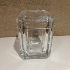 1980s Carlisle Lucite Ice Bucket Italian Alessandro Albrizzi Style