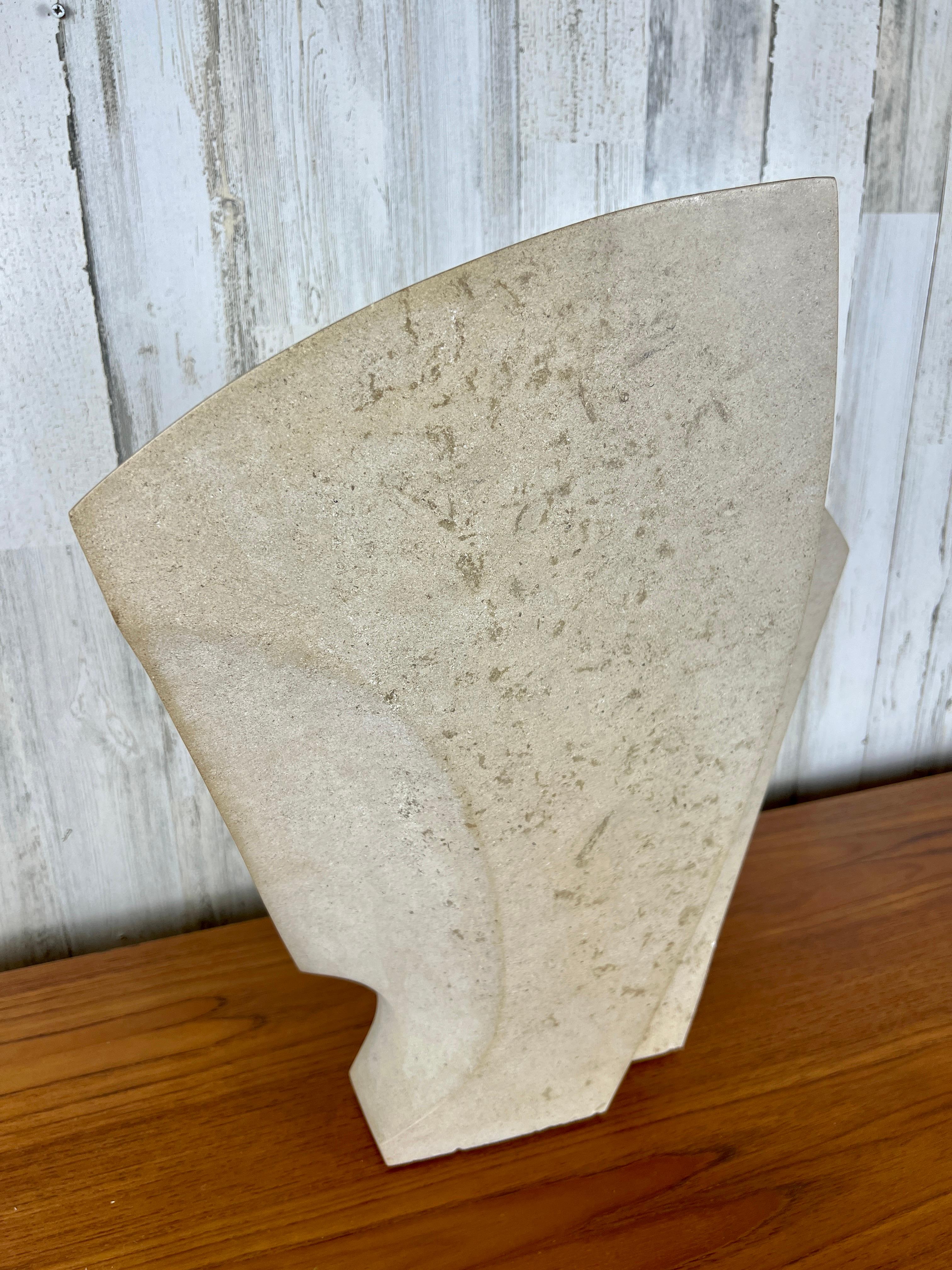 1980's Modernists Marble Sculpture For Sale 7