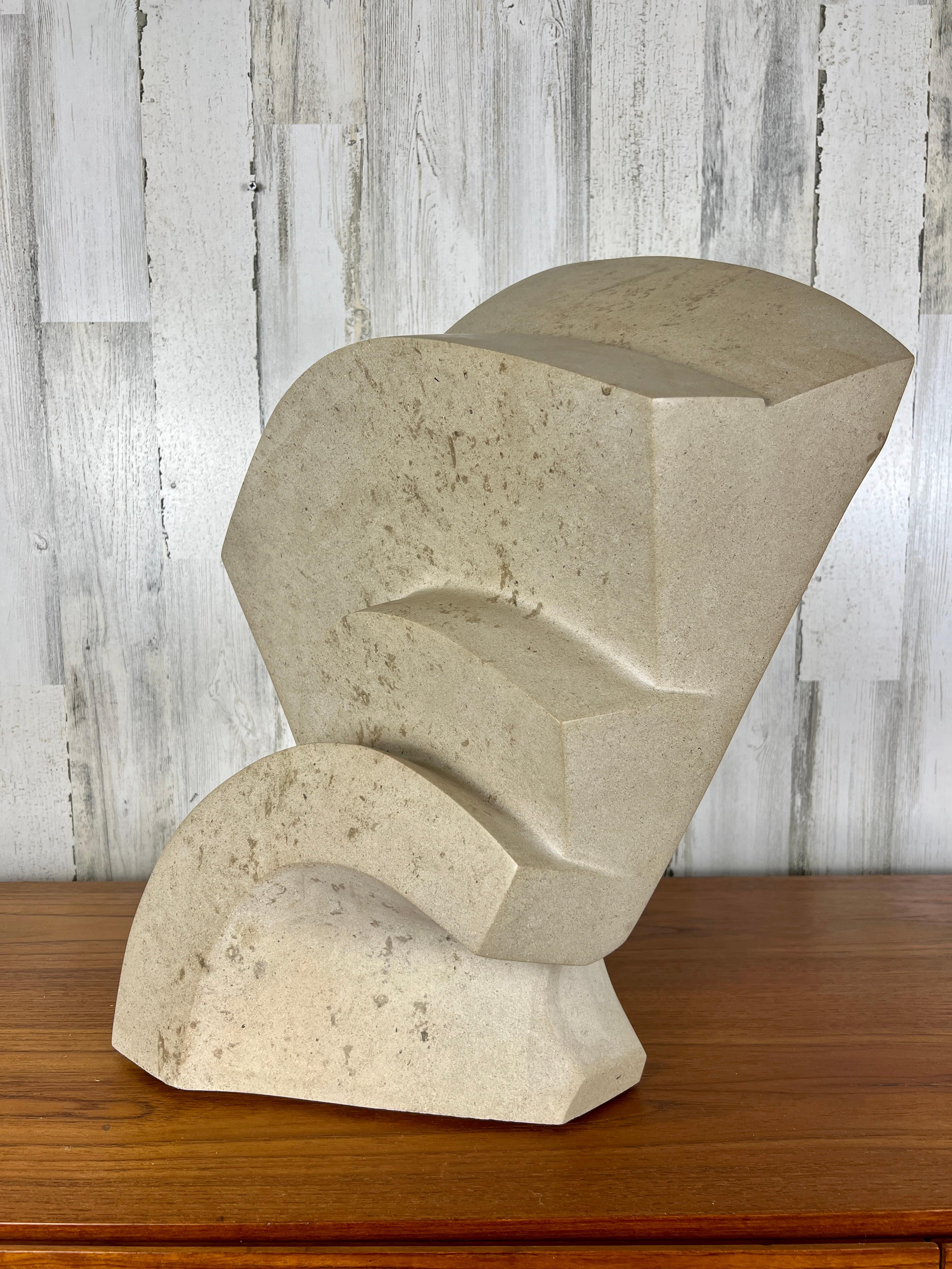 1980's Modernists Marble Sculpture For Sale 8