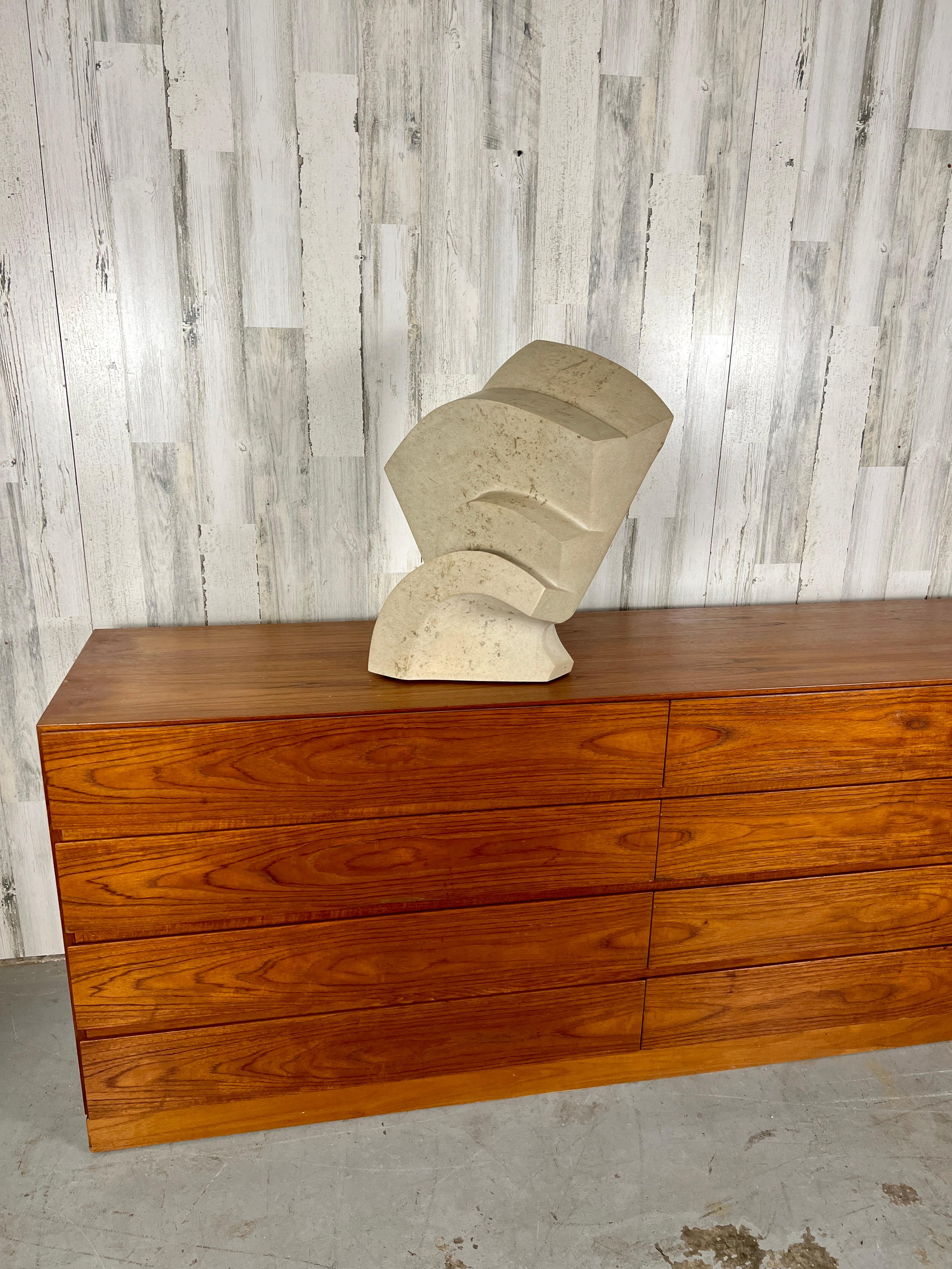 1980's Modernists Marble Sculpture For Sale 9