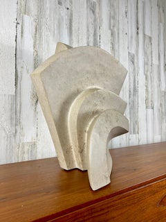 1980's Modernists Marble Sculpture