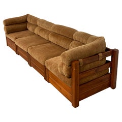 1980s Modular Sofa by North East Pine Products Ltd. – Circa 1981
