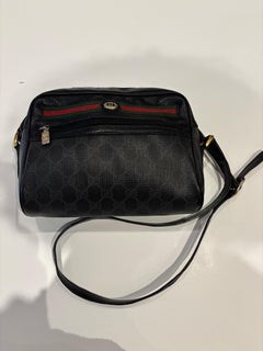 1980s Monogram Gucci Accessory Collection Made of Durable Coated Canvas