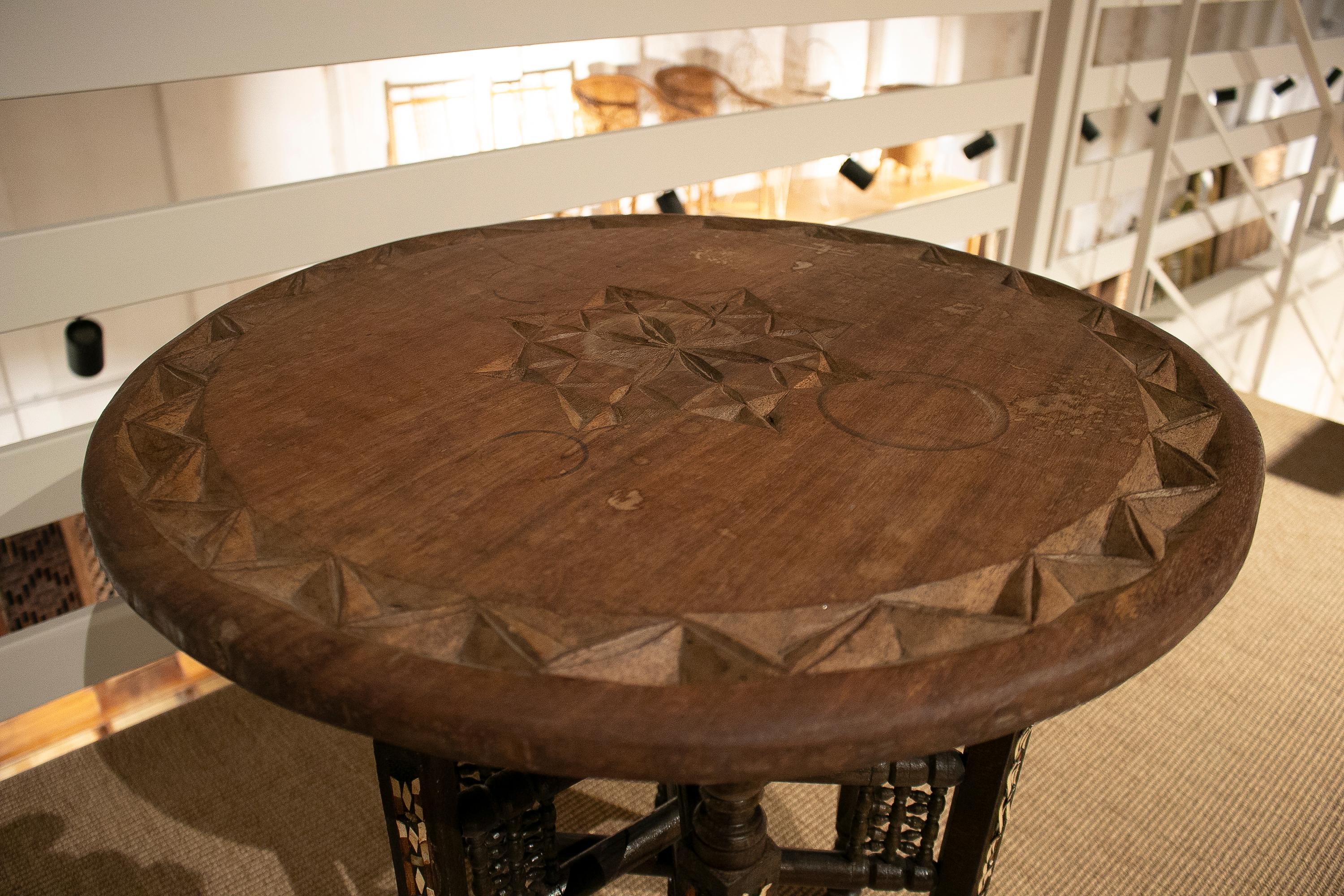 moroccan inlay coffee table