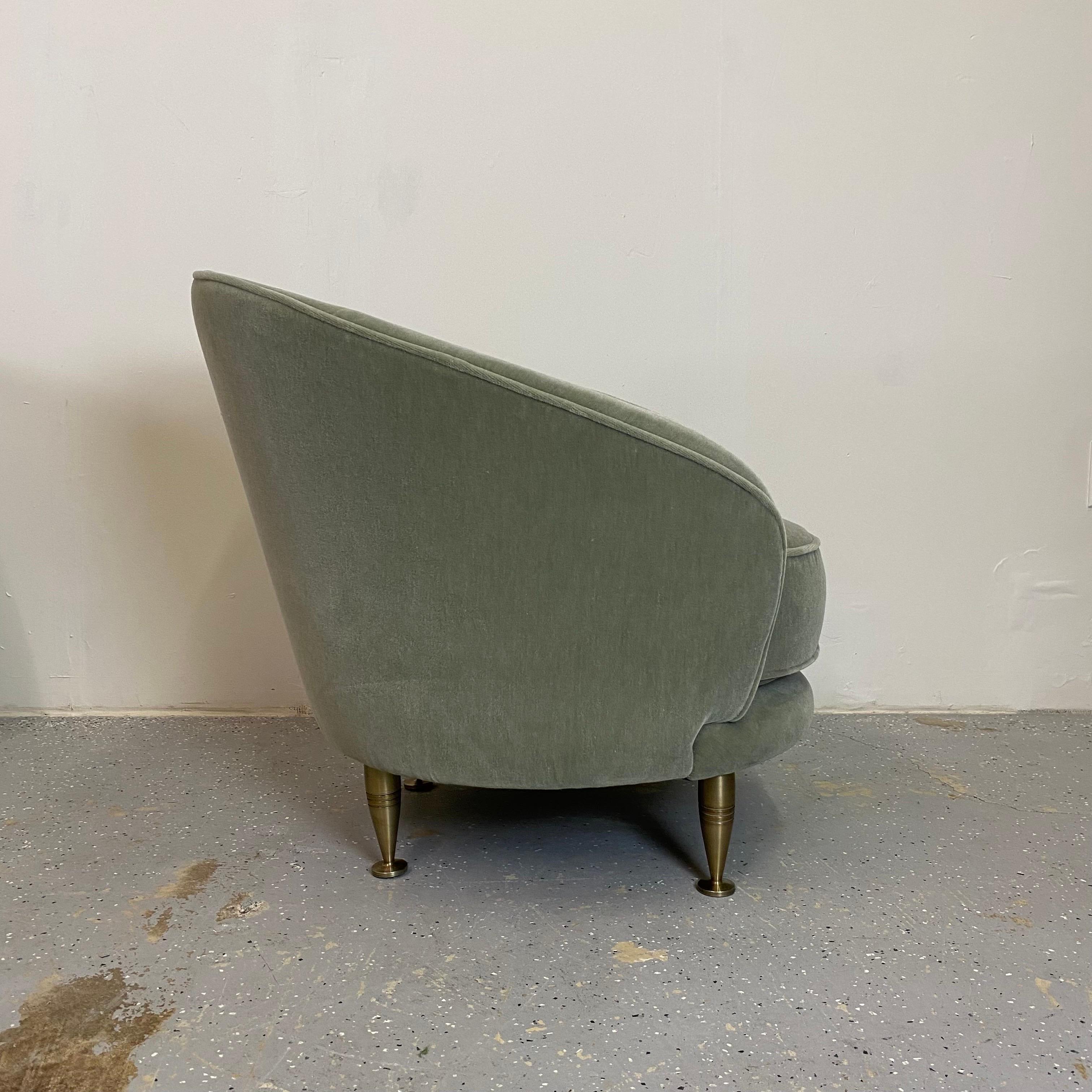 Mid-Century Modern 1980s, Moroso Lounge Chairs, Pair