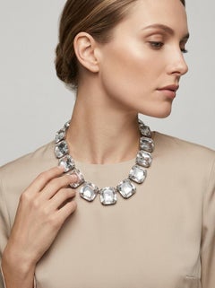 Collana Rivière con cristalli Moschino degli anni ’80