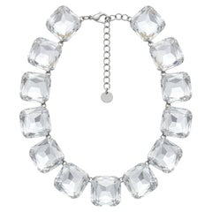Collana Rivière con cristalli Moschino degli anni ’80