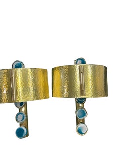 1980's Murano glass sconces attributed to Archimede Seguso
